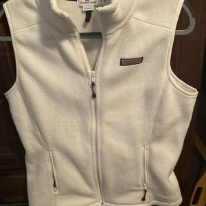 White VV vest